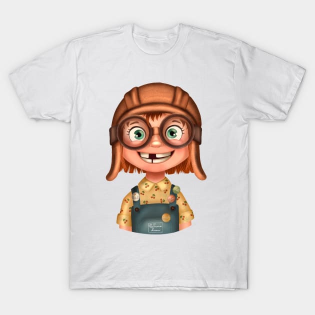 Little Ellie from UP T-Shirt by la'lunadraw